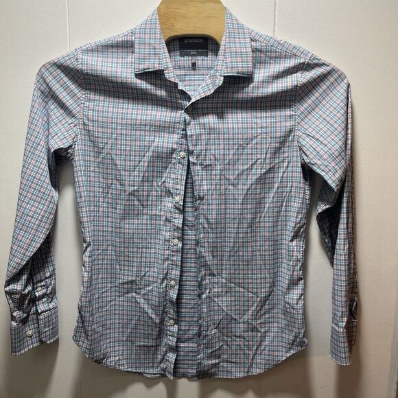 Bonobos Other - Bonobos Slim Fit Performance Shirt Size Medium Gingham‎ Check Button Up